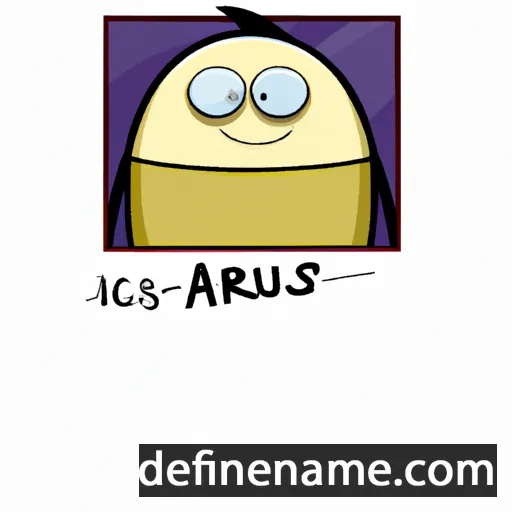 Acris cartoon