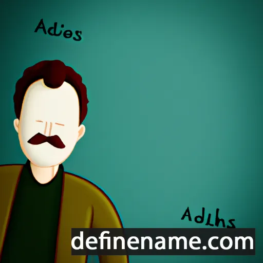 Adalchis cartoon