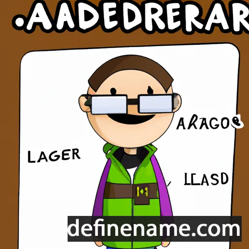 Adalger cartoon