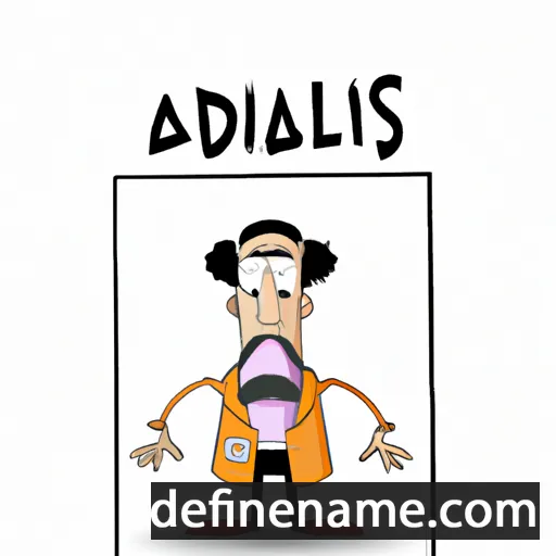 Adalgis cartoon