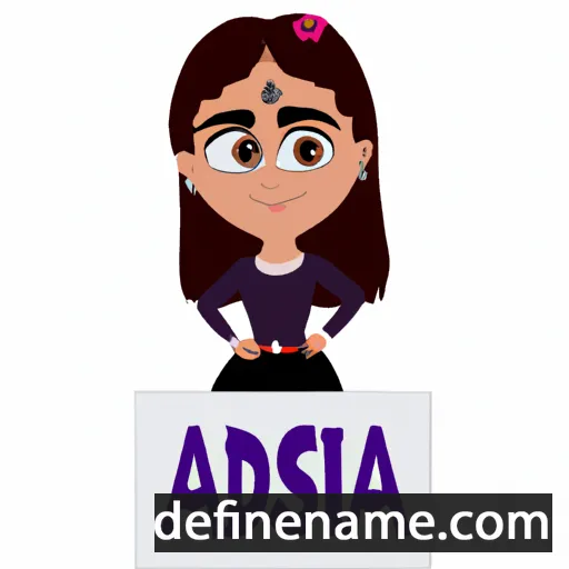 cartoon of the name Adalisa