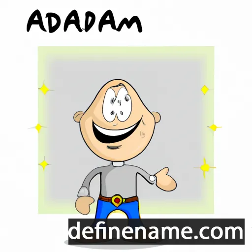 Adalram cartoon