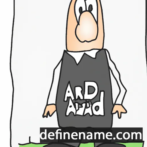 Adalward cartoon