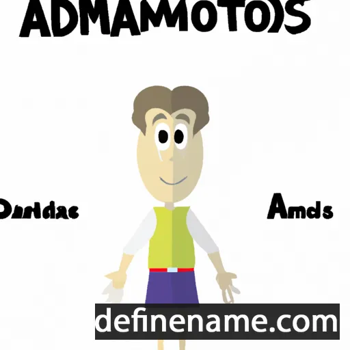 Adamantios cartoon