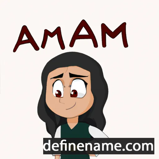 Adamari cartoon