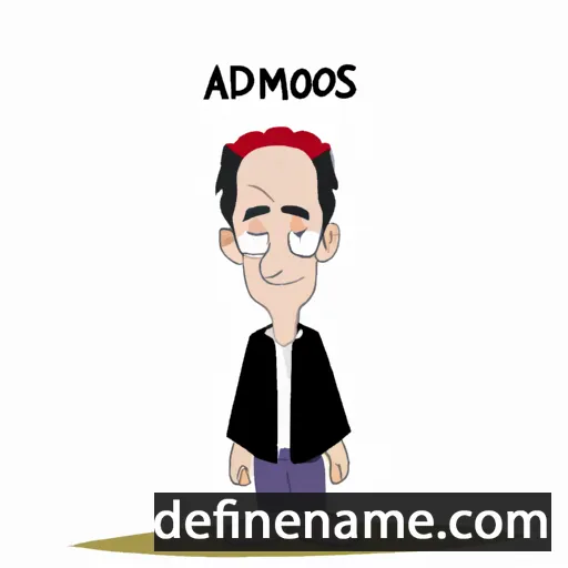 Adamastos cartoon