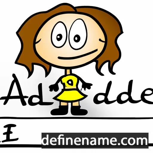 Addalee cartoon