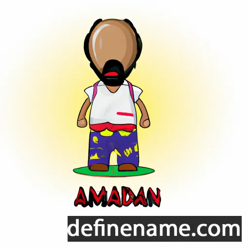 Addamu cartoon