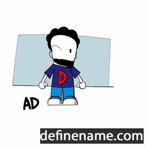 Addéi cartoon