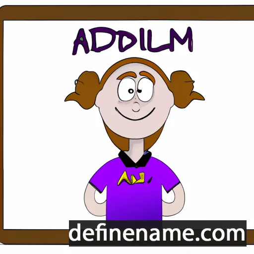 Addylin cartoon