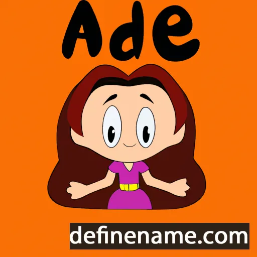 Adèlfe cartoon