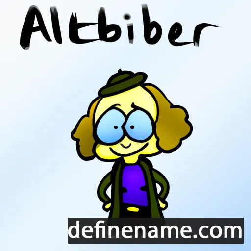 Adelberte cartoon