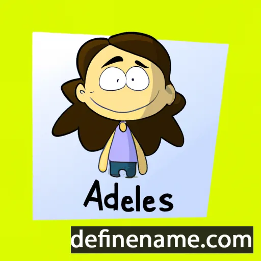 Adeleidis cartoon