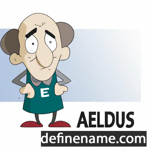 Adelelmus cartoon