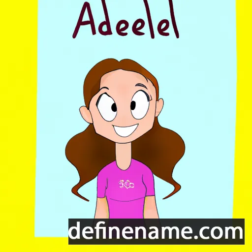 Adelene cartoon