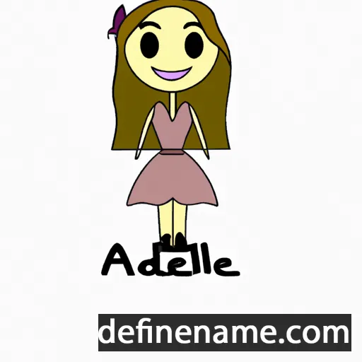 Adelfine cartoon