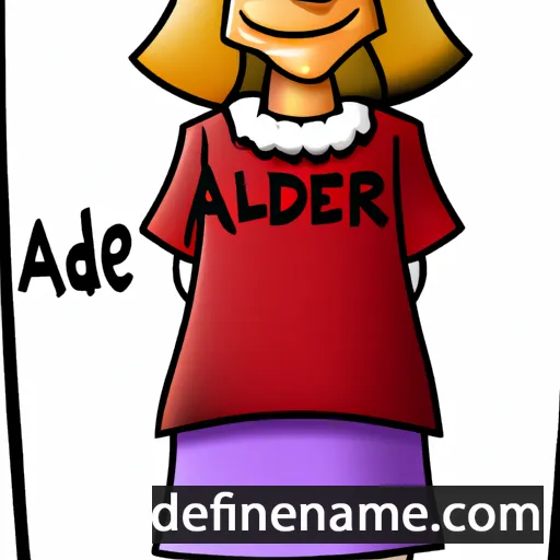 Adelgard cartoon