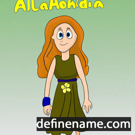 Adelhelma cartoon