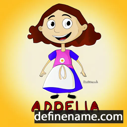 Adelmia cartoon