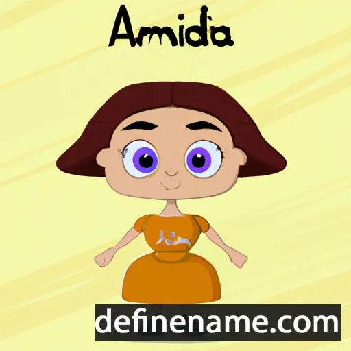 Adelmira cartoon