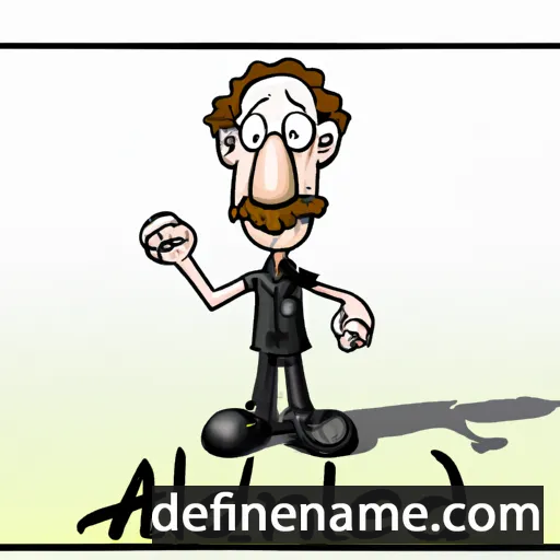 Adelmund cartoon