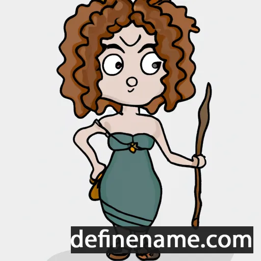 Adelphine cartoon