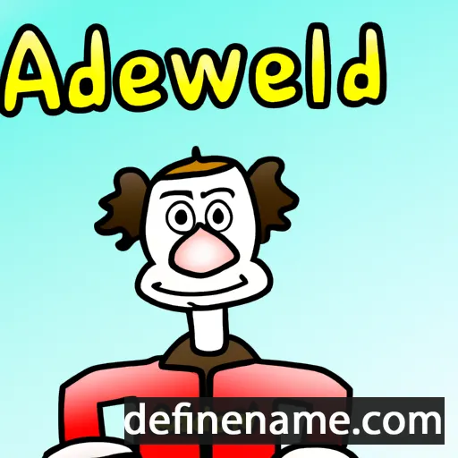 Adelwijn cartoon