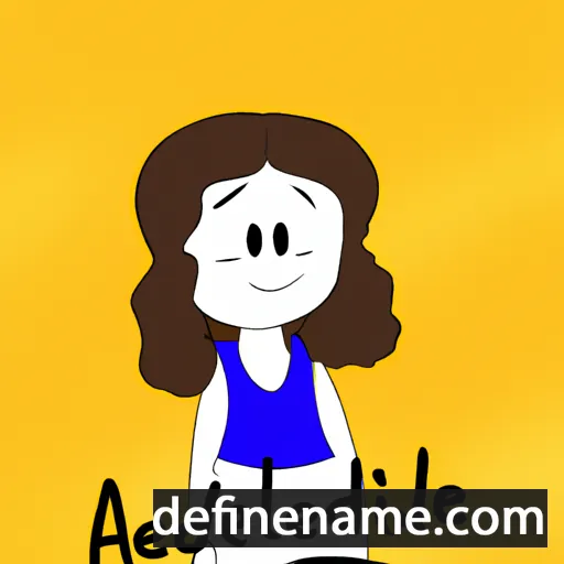 Adelyne cartoon