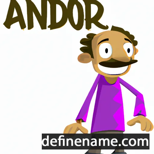 Adenor cartoon