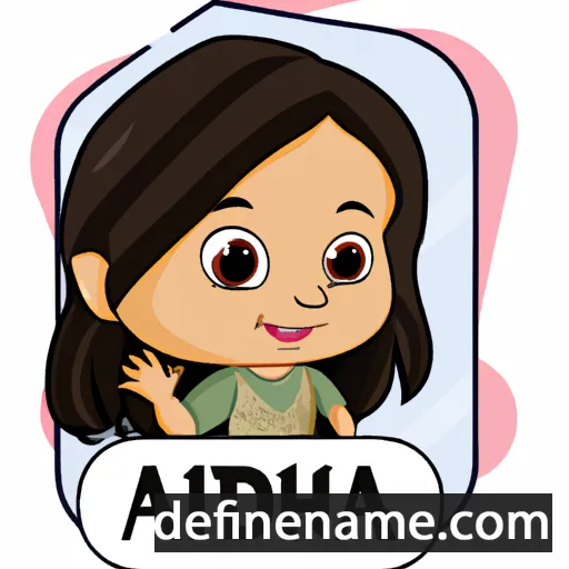 Adhira cartoon