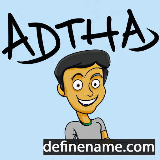 Adhitya cartoon