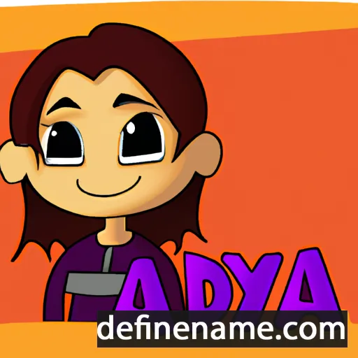 Adiya cartoon