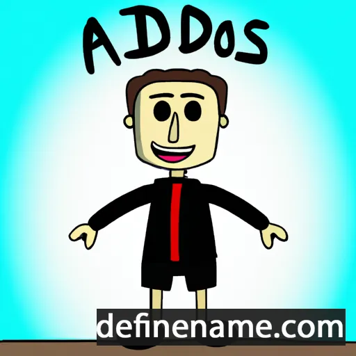 Adónisz cartoon