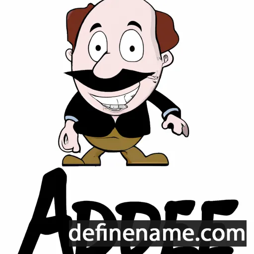 Adolfe cartoon