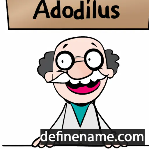 Adolfinus cartoon