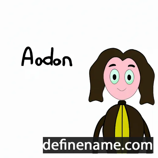 Adonia cartoon