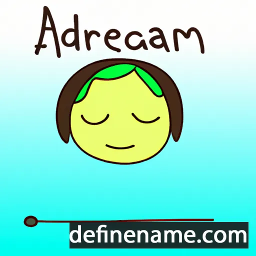 Adream cartoon