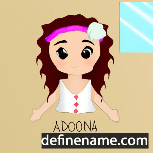 Adreona cartoon