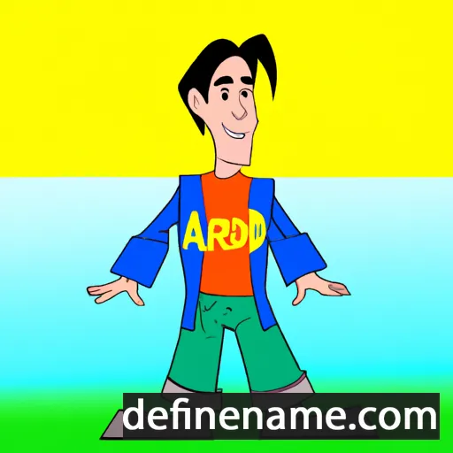 Adric cartoon