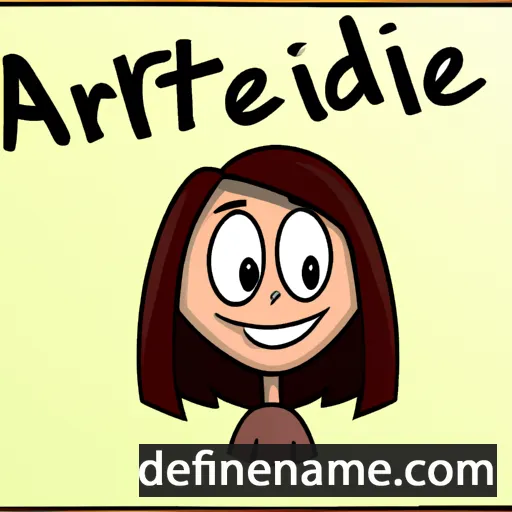 Adriette cartoon