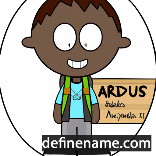 Adrius cartoon