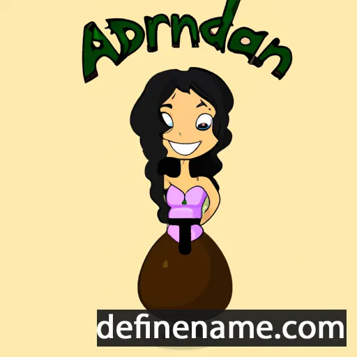 Adriyana cartoon