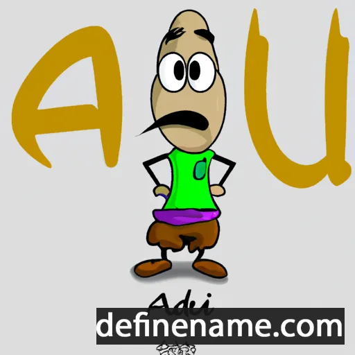 Adut cartoon