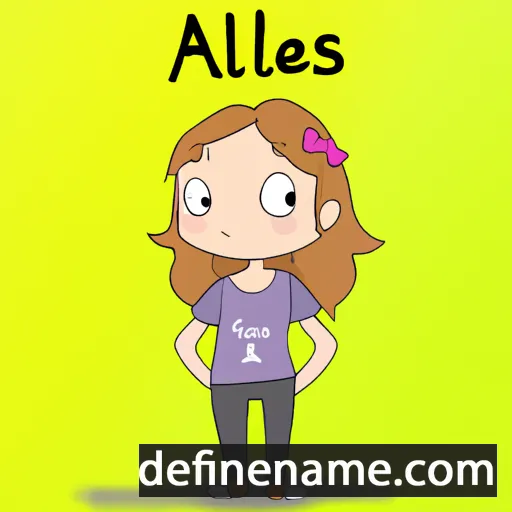 Aélis cartoon