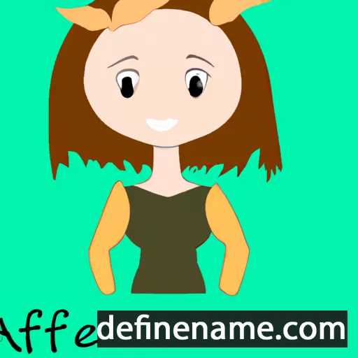 Aeffie cartoon