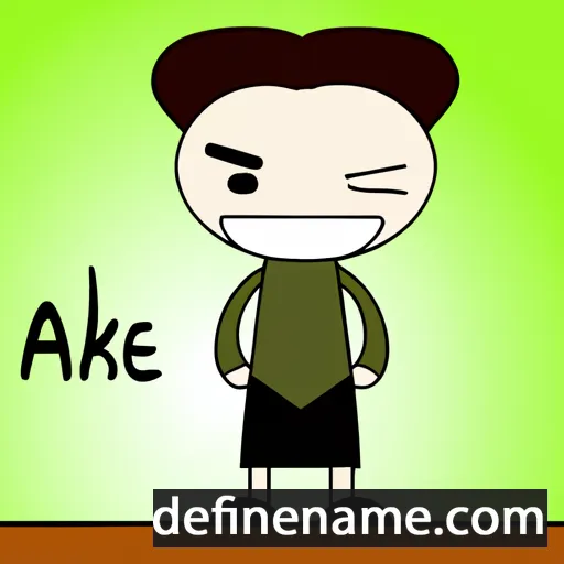 Aeike cartoon