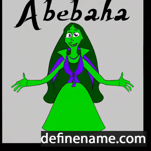 Aelphaba cartoon