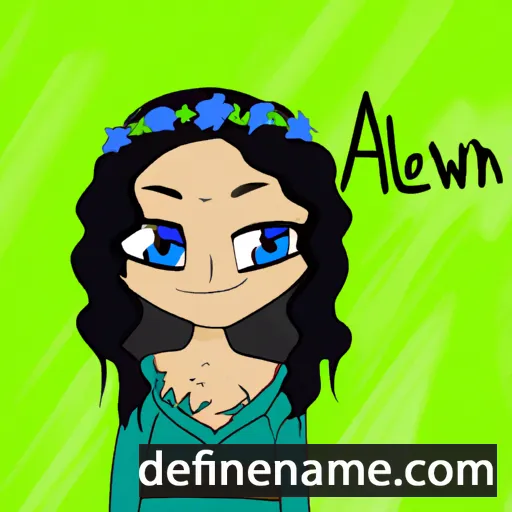 Aelwenn cartoon