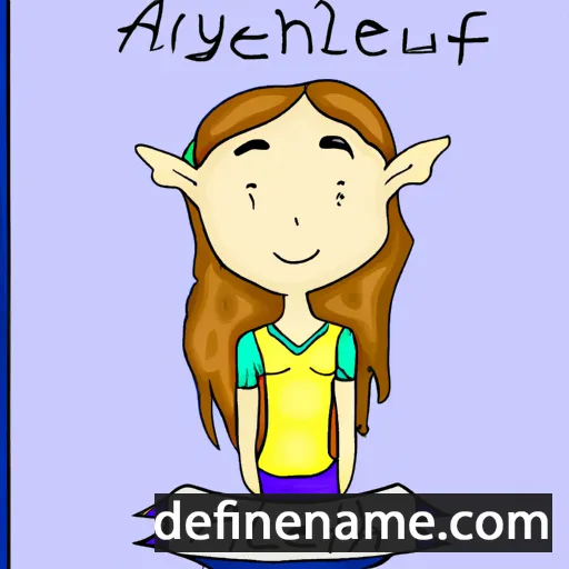 Aelyth cartoon