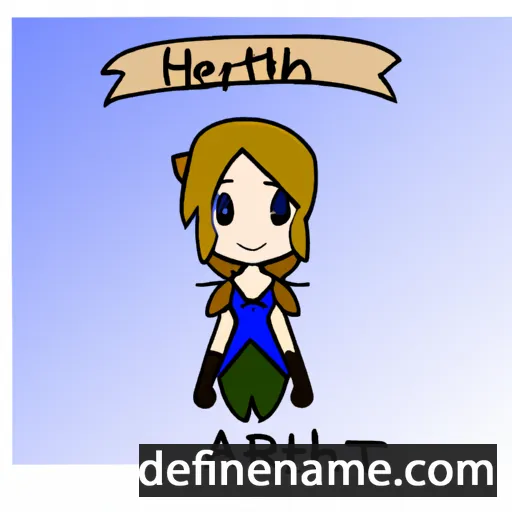 Aerith cartoon